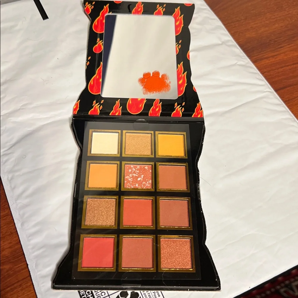 Eyeshadow, palette, Cheetos, flaming, hot, new